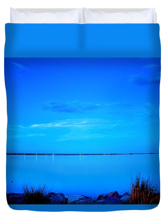 Blue Duvet Cover featuring the photograph The Blue Hour by James BO Insogna