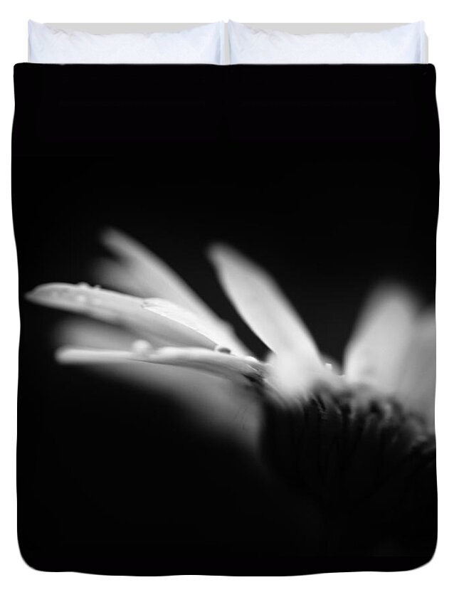 Flower Duvet Cover featuring the photograph The Delicate Crash Of A Wave by Shane Holsclaw