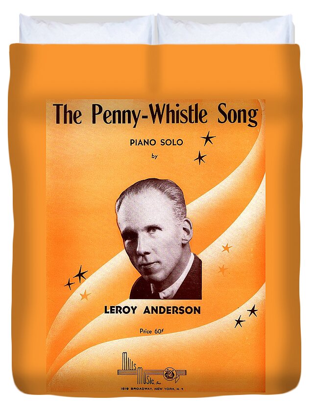 Nostalgia Duvet Cover featuring the photograph The Penny Whistle Song by Mel Thompson