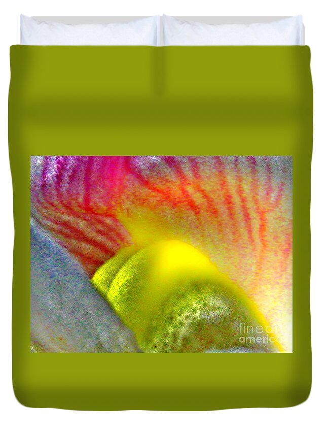 Snapdragon Duvet Cover featuring the photograph The Snapdragon - Flower by Susan Carella
