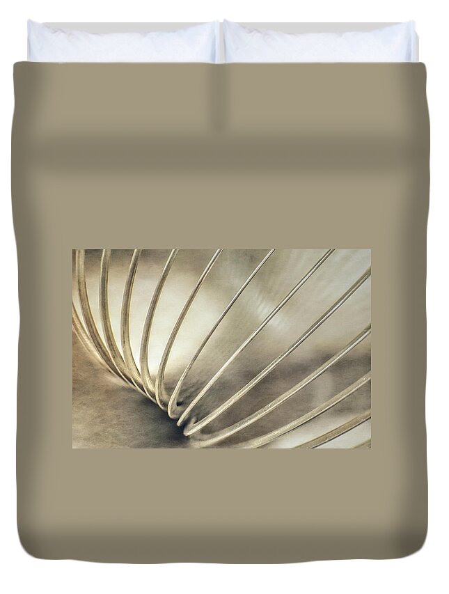 Coil Duvet Cover featuring the photograph This Mortal Coil by Scott Norris