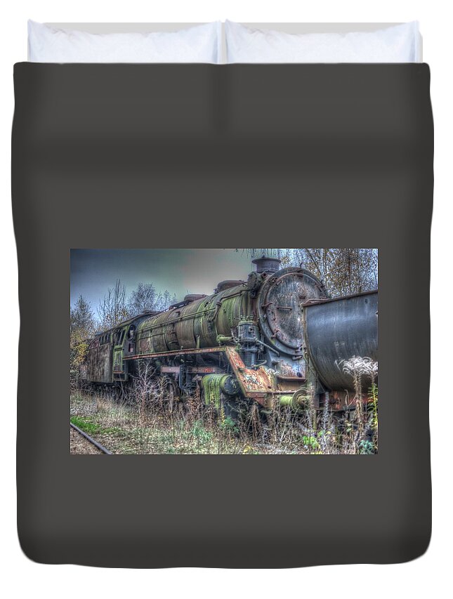 Germany Duvet Cover featuring the digital art Train 12 by Nathan Wright
