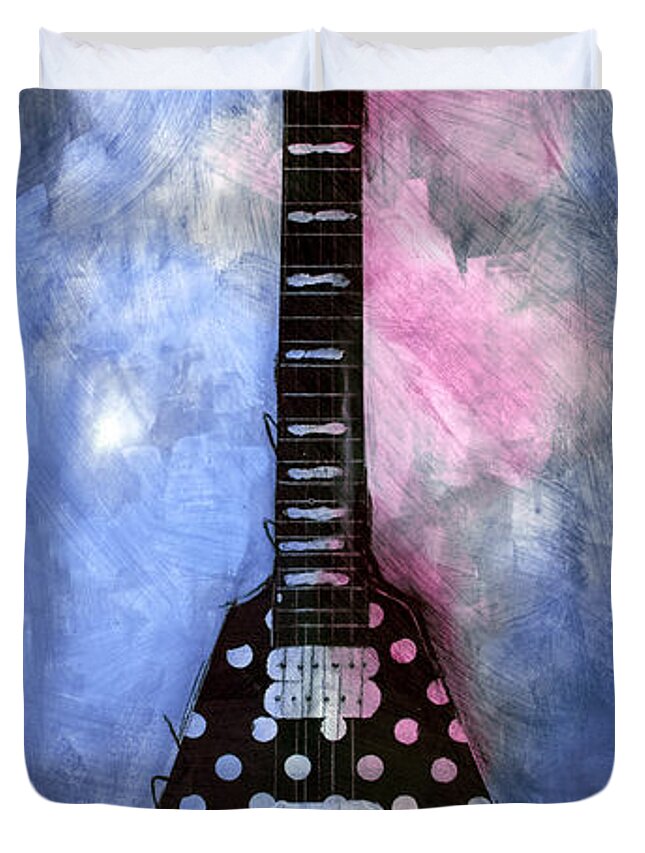 Randy Rhodes Duvet Cover featuring the painting Tribute in Color by Sean Parnell