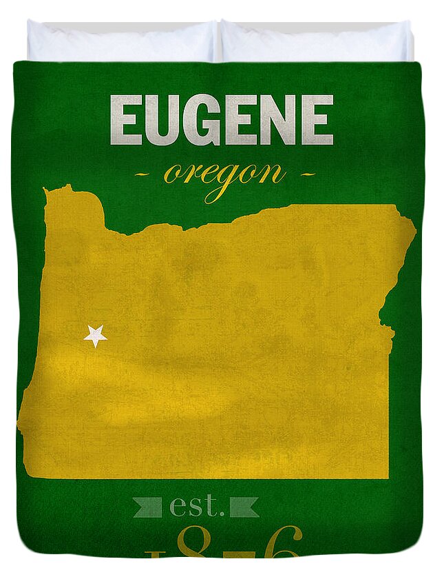 University Of Oregon Duvet Covers