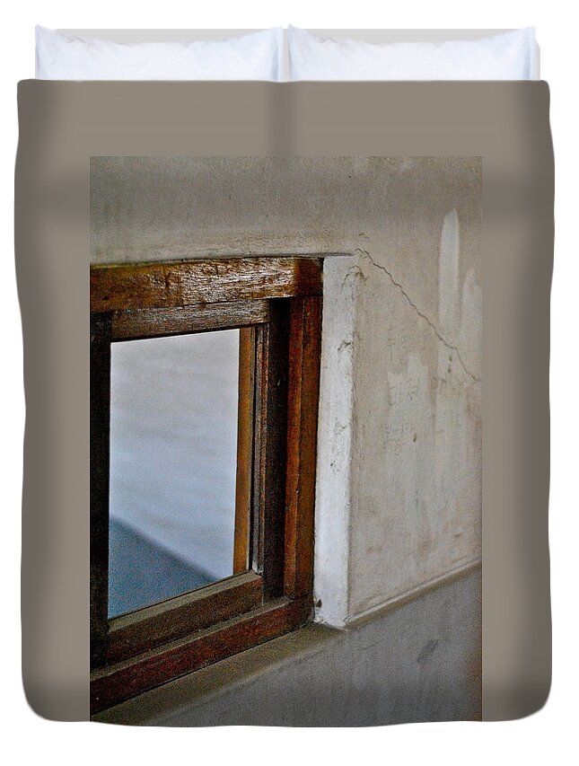 Stairs Duvet Cover featuring the photograph Urban Decay 6 by Rick Saint