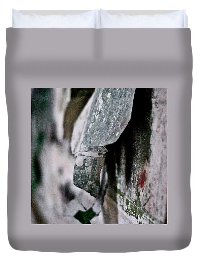 Stairs Duvet Cover featuring the photograph Urban Decay 7 by Rick Saint