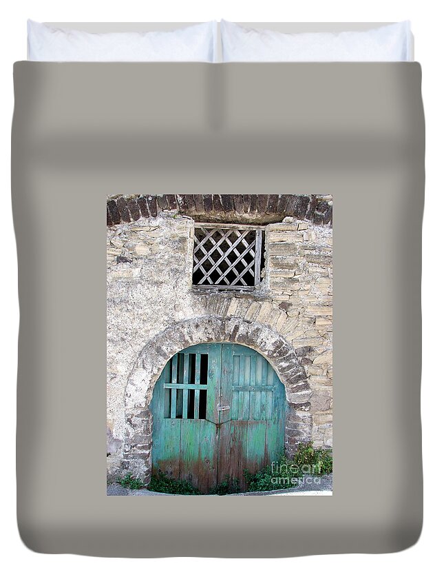 Wine Duvet Cover featuring the photograph Vintage Wine Cellar by Patrick Witz