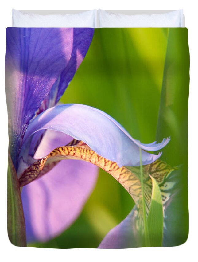 Flower Duvet Cover featuring the photograph Watercolors by Pamela Taylor