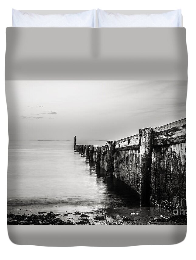 Westbrook Duvet Cover featuring the photograph Westbrook Connecticut by Edward Fielding