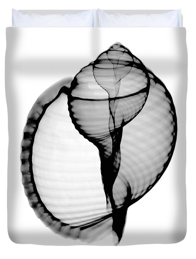 Radiograph Duvet Cover featuring the photograph X-ray Of Scotch Bonnet by Bert Myers