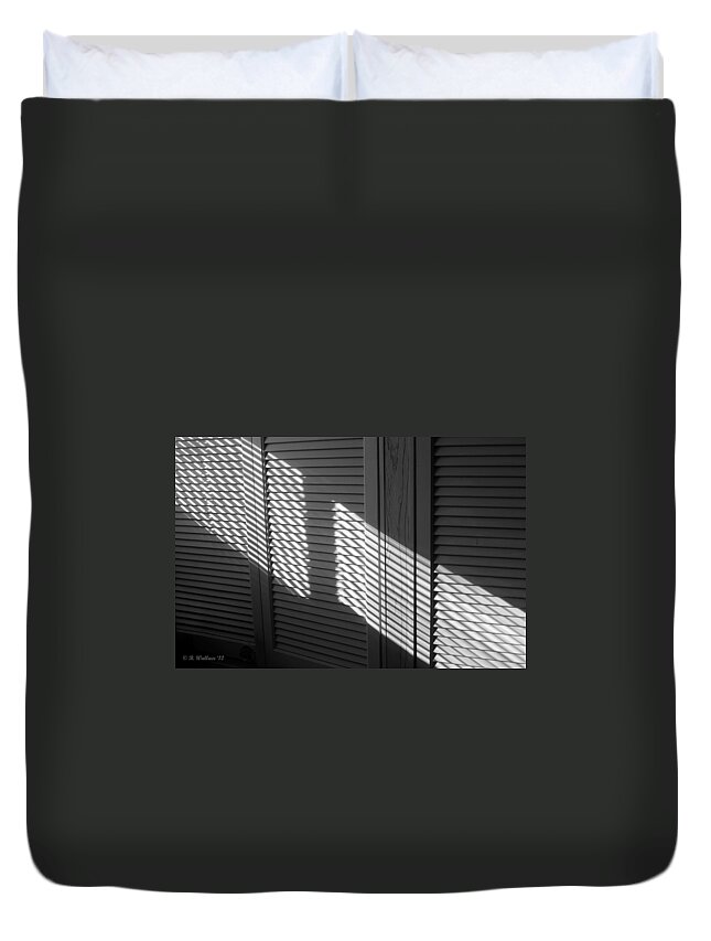 2d Duvet Cover featuring the photograph Light And Shadow #1 by Brian Wallace