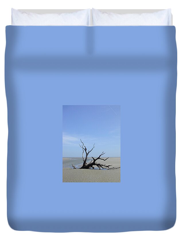  Duvet Cover featuring the photograph Ossabaw #1 by John Gholson
