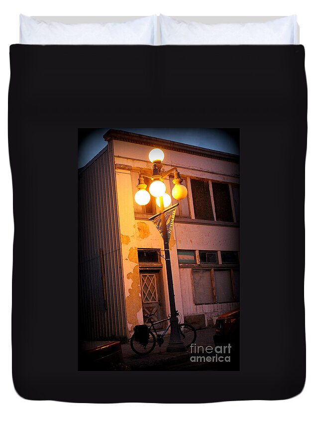 Seward Duvet Cover featuring the photograph Stop For A Spell #1 by Kathy White