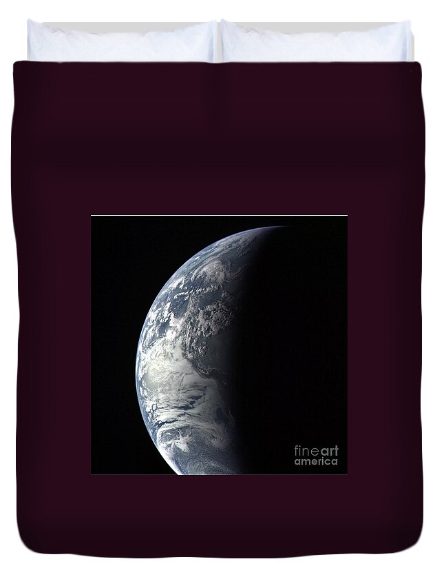 Earth Duvet Cover featuring the photograph Earth #11 by Nasa