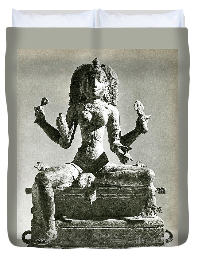 Kali Duvet Cover featuring the photograph Kali #2 by Photo Researchers