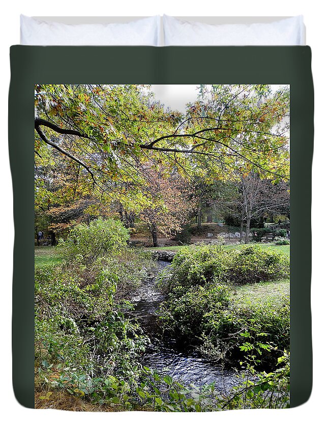 Country Duvet Cover featuring the photograph A Day In The Country by Kim Galluzzo