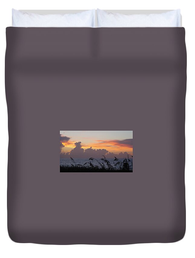 A Perfect Morning Duvet Cover featuring the photograph A Perfect Morning by Elizabeth Sullivan