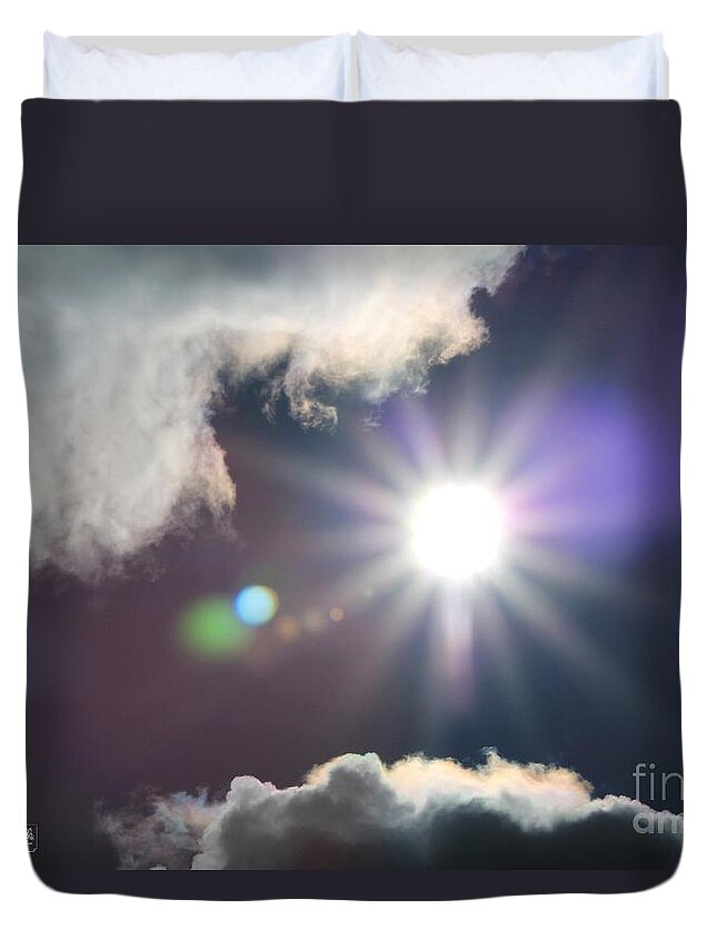 Storm Clouds Duvet Cover featuring the photograph After the Storm by J McCombie