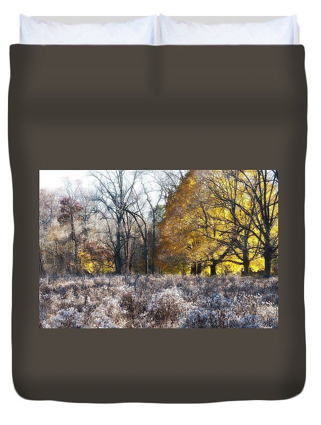 Autumn Duvet Cover featuring the photograph Autumn Glory by Bill Cannon