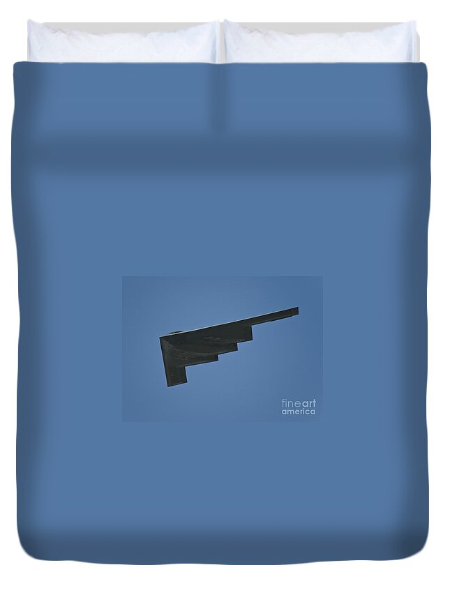 B-2 Duvet Cover featuring the photograph B-2 Spirit by Tim Mulina