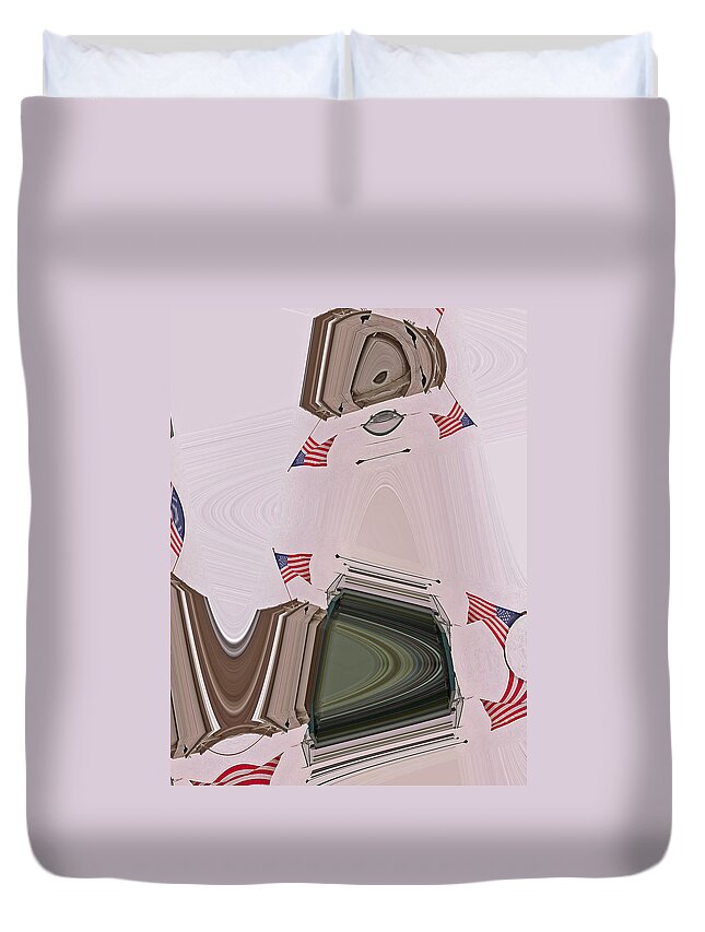 Digital Art Duvet Cover featuring the photograph Boundless Freedom by Bill Owen