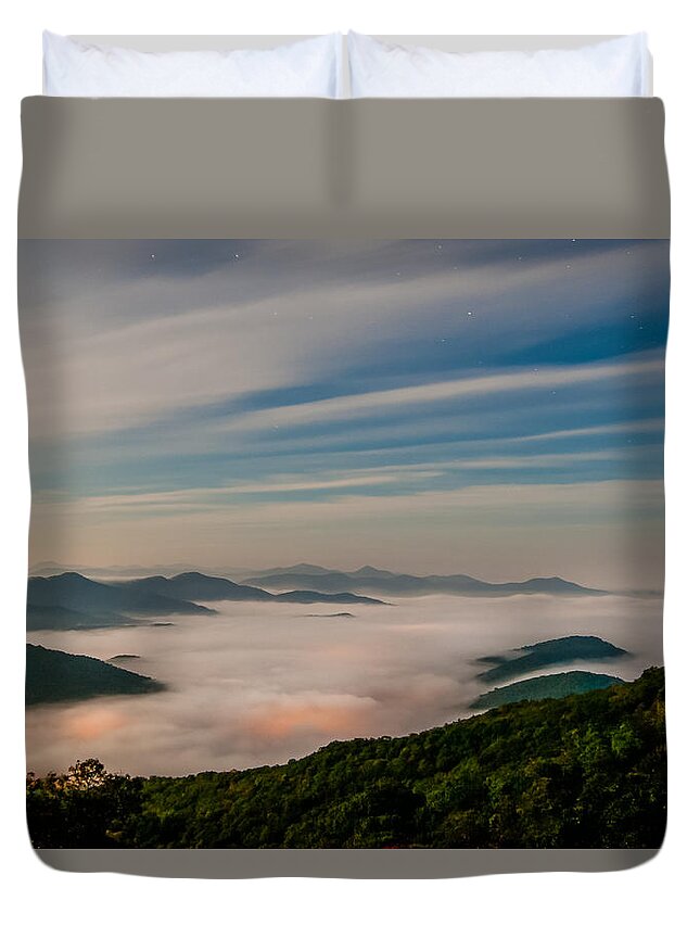 Joye Ardyn Durham Duvet Cover featuring the photograph By the Light of the Moon by Joye Ardyn Durham