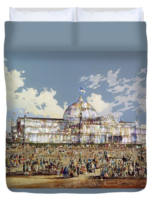 Crystal Palace New York Duvet Cover For Sale By Ws Parkes