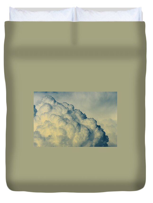 Cumulonimbus Duvet Cover featuring the photograph Cumulonimbus Clouds by One Rude Dawg Orcutt