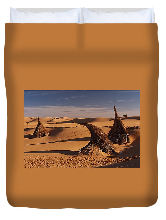 Desert Duvet Cover featuring the photograph Desert luxury by Ivan Slosar