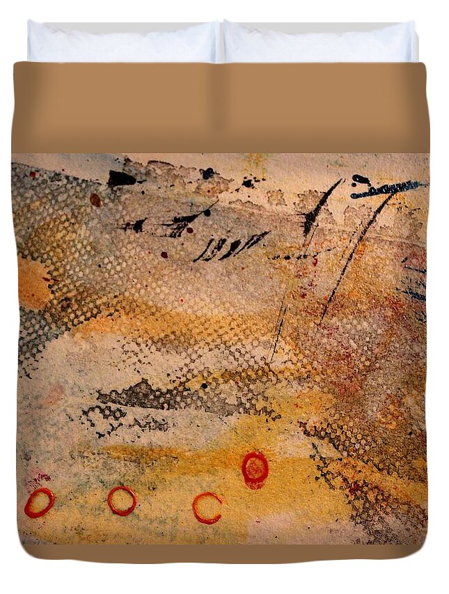 Oriental Bird Duvet Cover featuring the photograph Flying Crane by Leigh Meredith
