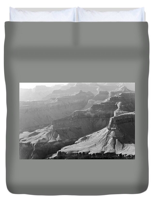 Grand Canyon Duvet Cover featuring the photograph Grand Canyon at Dusk by Julie Niemela