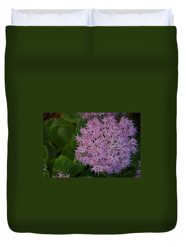 Flower Duvet Cover featuring the photograph Inner White by Joseph Yarbrough