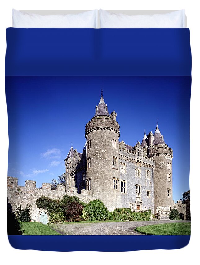 Architecture Duvet Cover featuring the photograph Killyleagh Castle, Co. Down, Ireland by The Irish Image Collection 