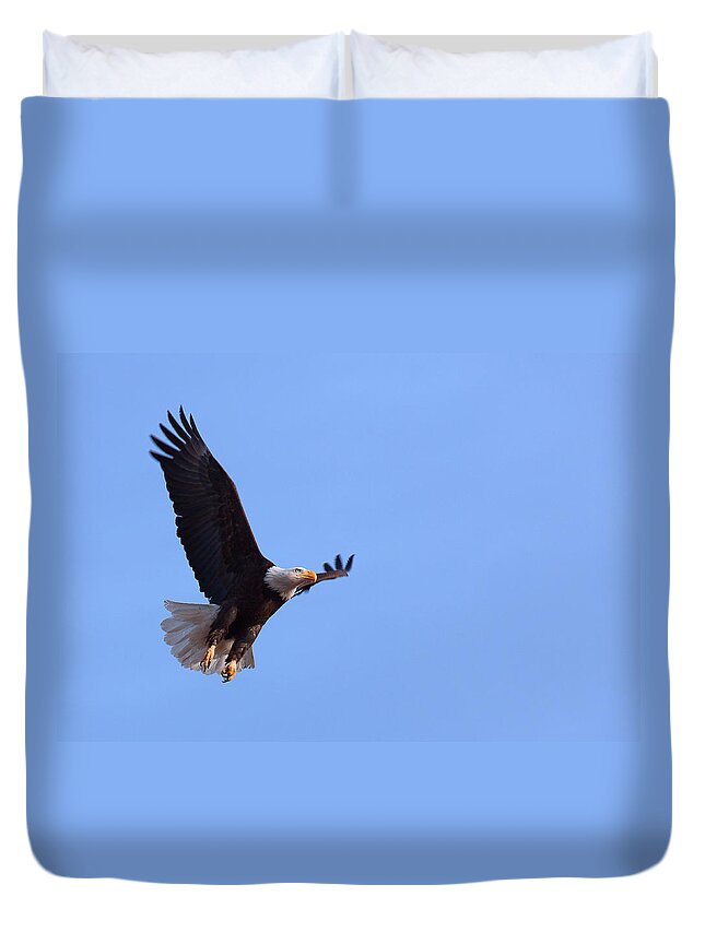 Soaring Duvet Cover featuring the photograph Lift by Jim Garrison
