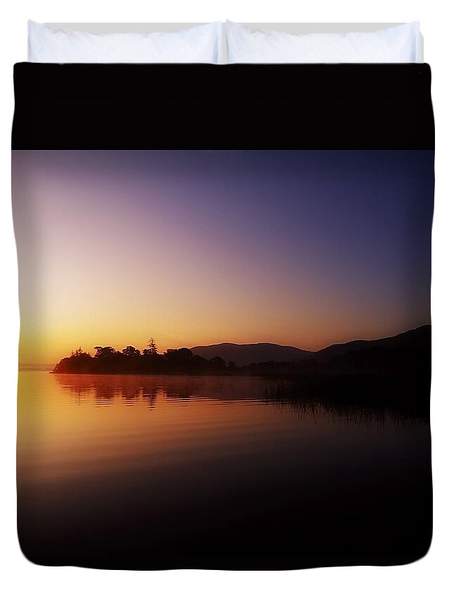Beauty In Nature Duvet Cover featuring the photograph Lough Gill, Co Sligo, Ireland Irish by The Irish Image Collection 
