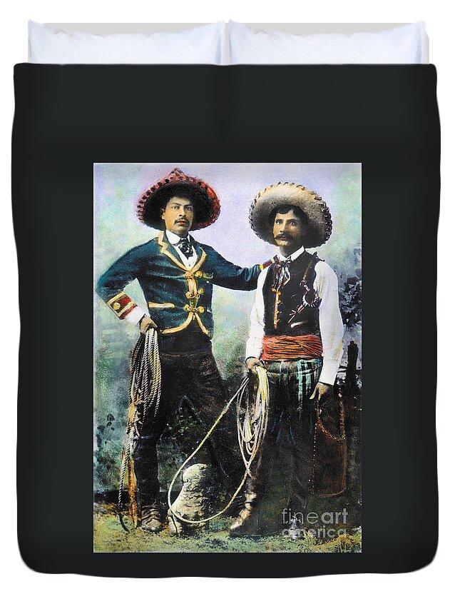 Mexican Cowboys Duvet Cover For Sale By Granger