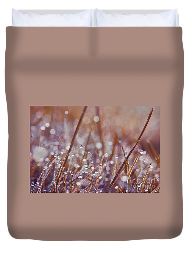 Brown Duvet Cover featuring the photograph Mondo 02 - s08c by Variance Collections