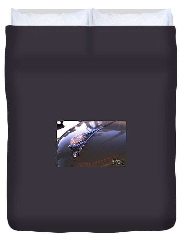 Clay Duvet Cover featuring the photograph Restored by Clayton Bruster