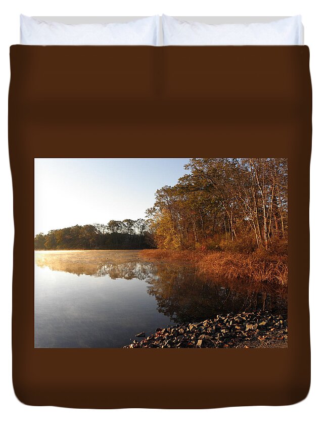 Reflections Duvet Cover featuring the photograph Rich Reflections by Kim Galluzzo