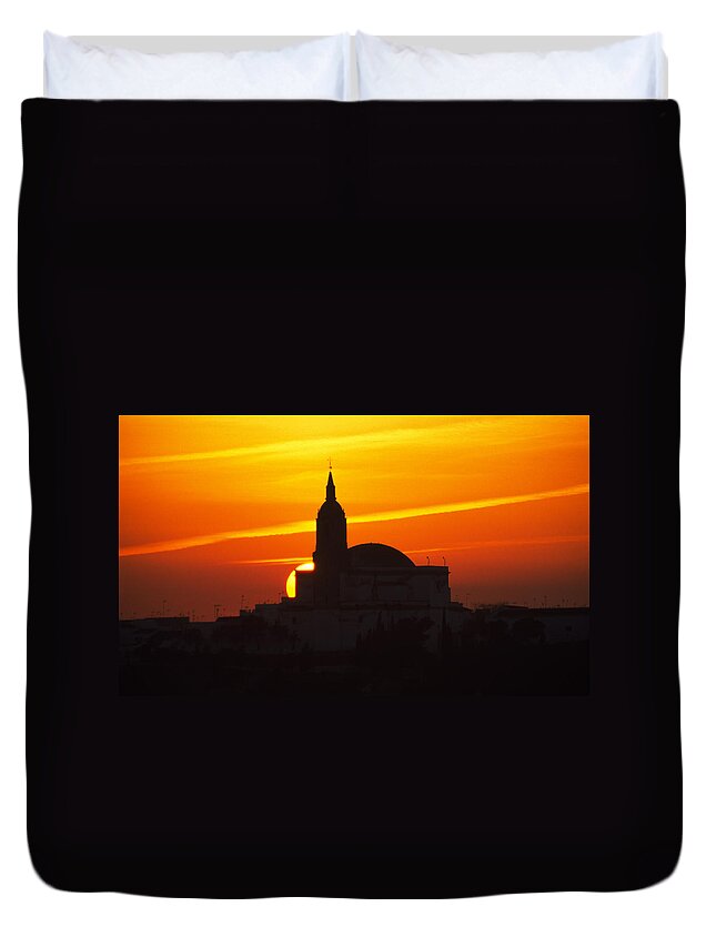 Spain Mosque Duvet Cover For Sale By Mike Penney