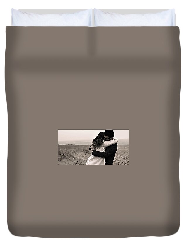 Love Duvet Cover featuring the photograph The Embrace by Marysue Ryan