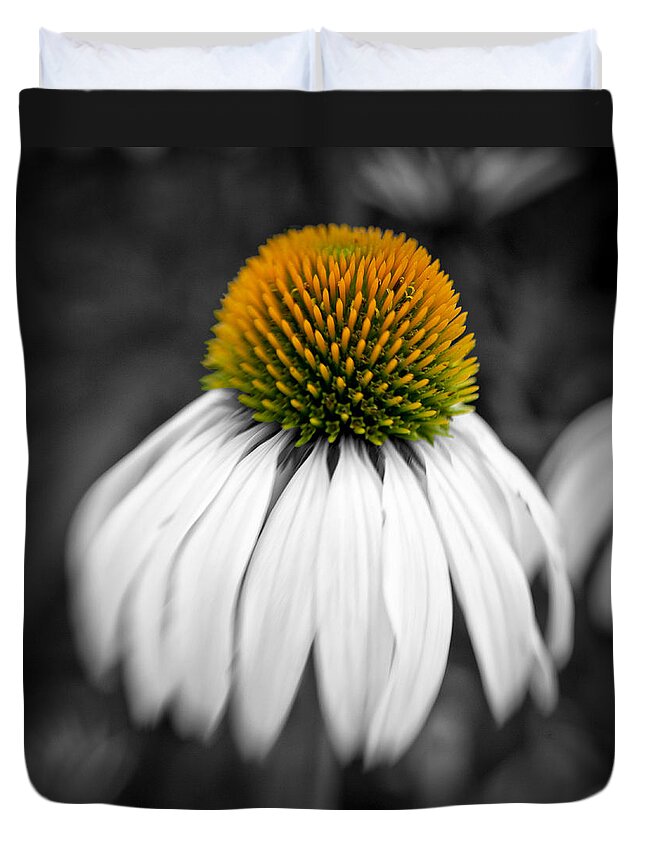 Spring Duvet Cover featuring the photograph Touch of Color 2 by Joye Ardyn Durham