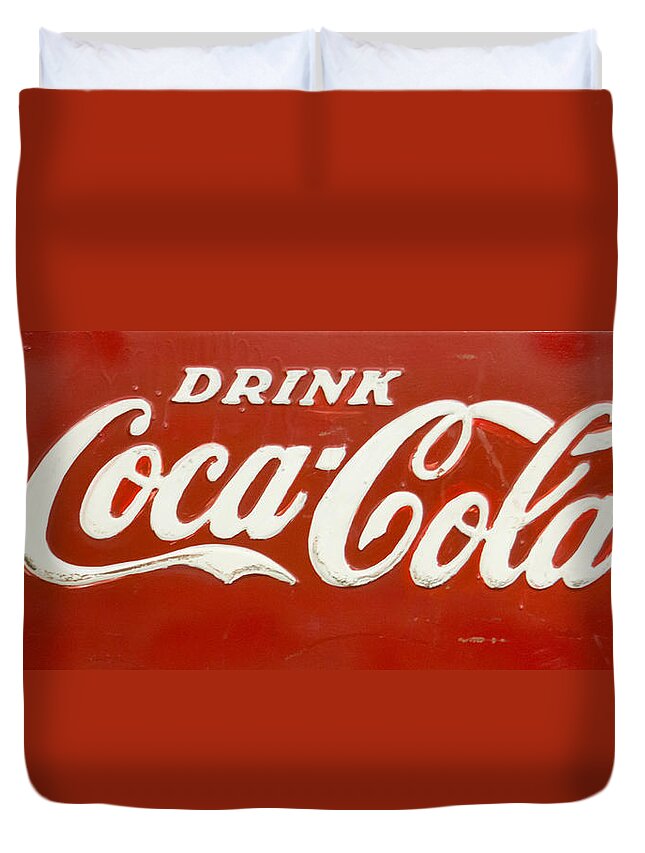 Vintage Drink Coca Cola Duvet Cover For Sale By Heidi Smith