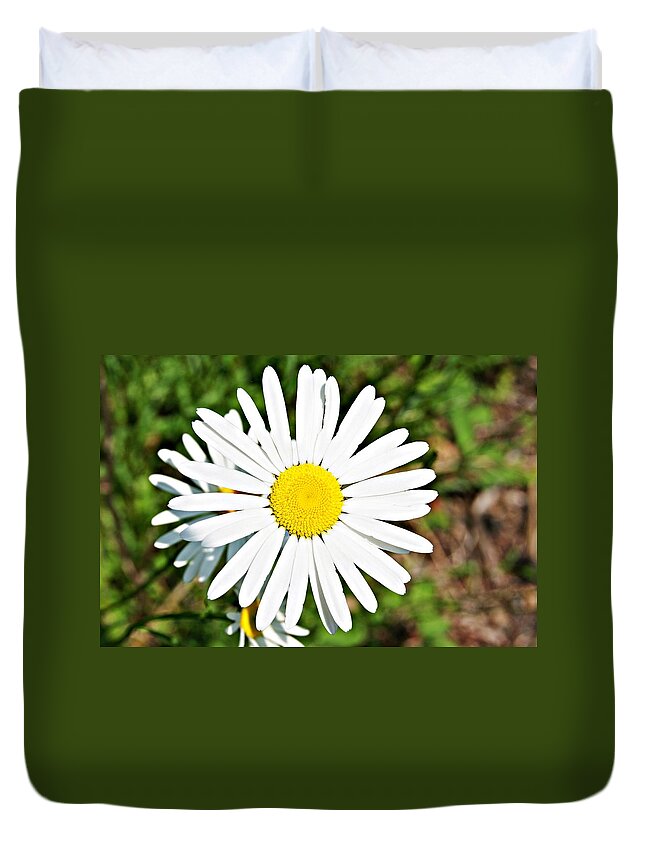 Wildflower Duvet Cover featuring the photograph Wildflower 3 by Joe Faherty