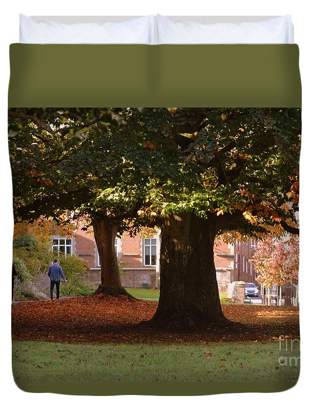 Autumn Duvet Cover featuring the photograph Autumn #1 by Andy Thompson