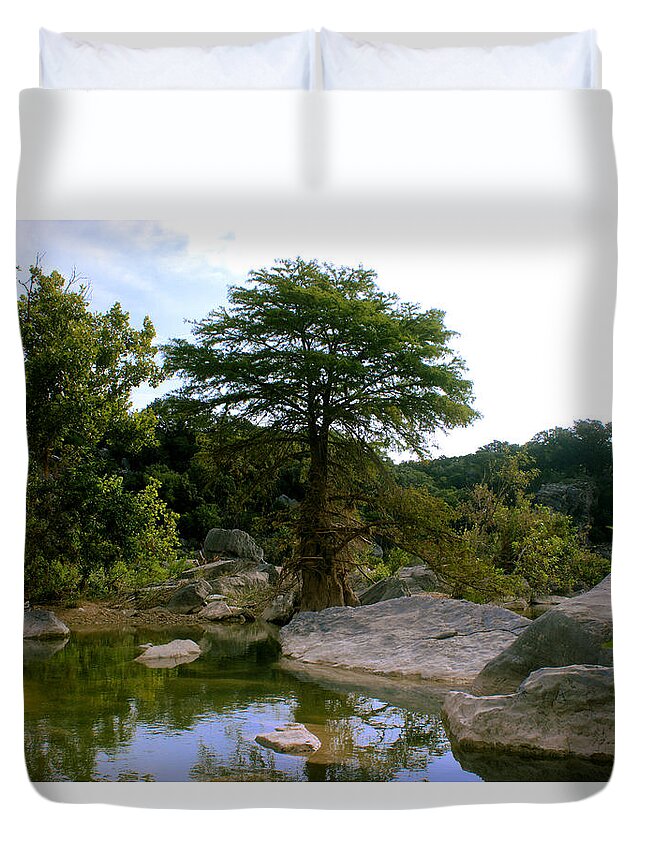James Smullins Duvet Cover featuring the photograph Bald Cyprus  #2 by James Smullins