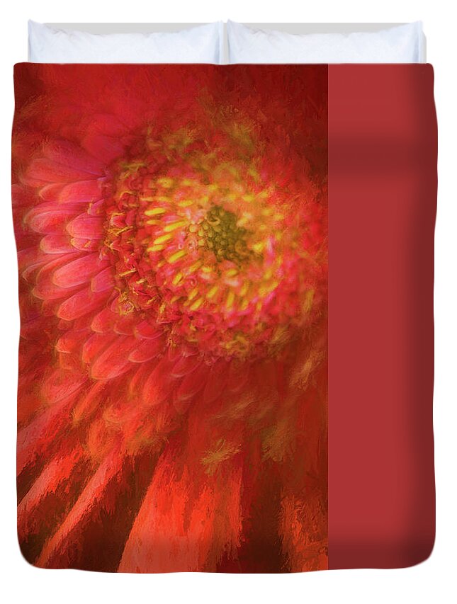 Flower Duvet Cover featuring the photograph Flower #2 by George Robinson