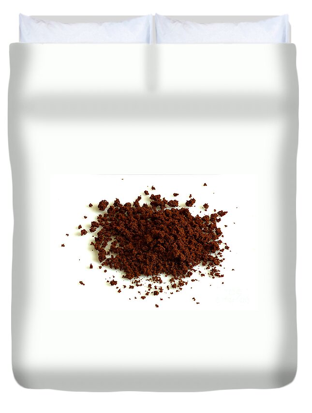 Coffee Duvet Cover featuring the photograph Instant Decaf Coffee #1 by Scimat