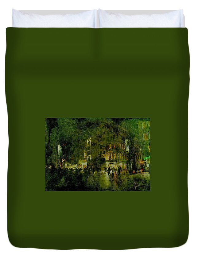City Duvet Cover featuring the photograph Istanbul #1 by Jim Vance