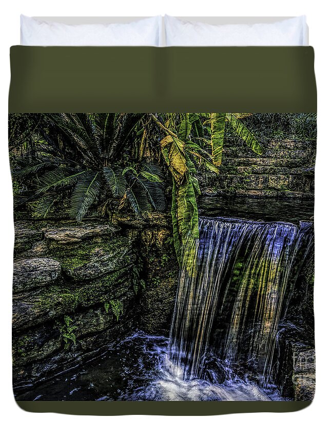 Park Duvet Cover featuring the photograph Over the Edge #3 by Ken Frischkorn
